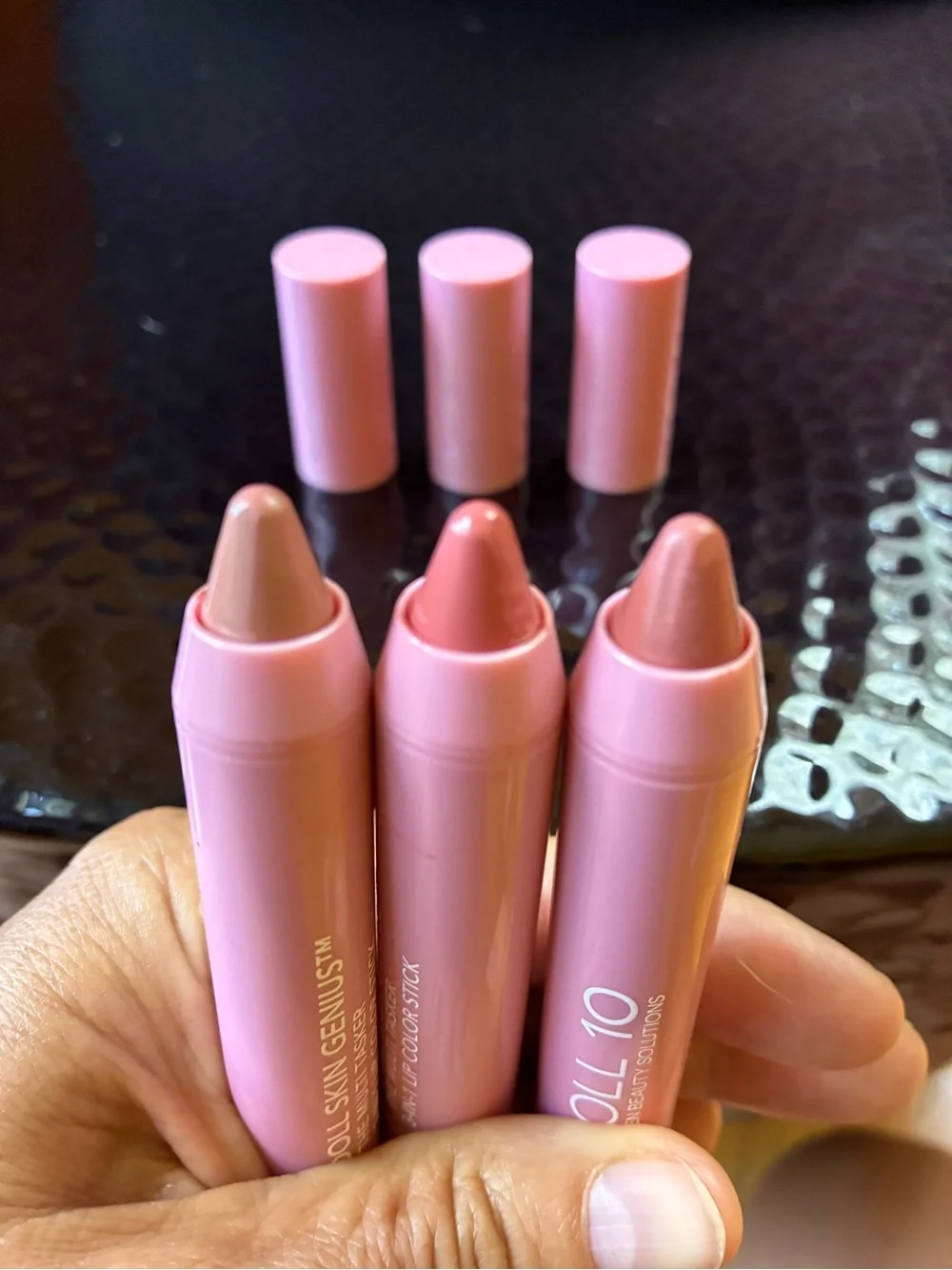Dollcake Pink Doll Skin Genius™ 3-in-1 Lip Color Sticks - Set of 3
